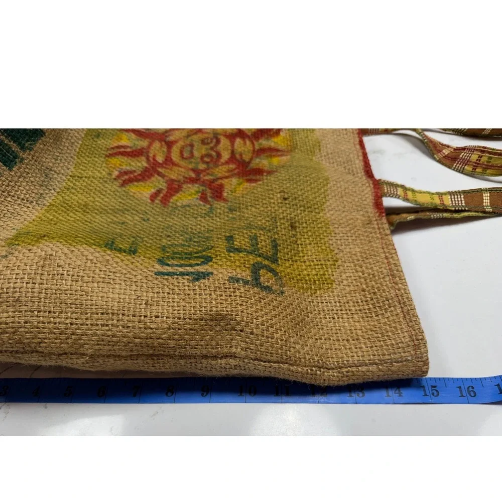 Great Northern Roasting Company Organic Peru Fairtrade Coffee Burlap Tote‎ Bag